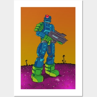 Void Patrol Scout on Patrol Posters and Art